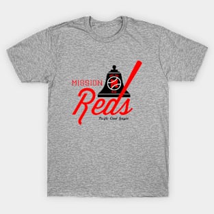 Retro Mission Reds California Baseball 1926 T-Shirt